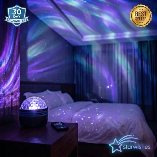 StarWishes™ Northern Lights Galaxy Projecter