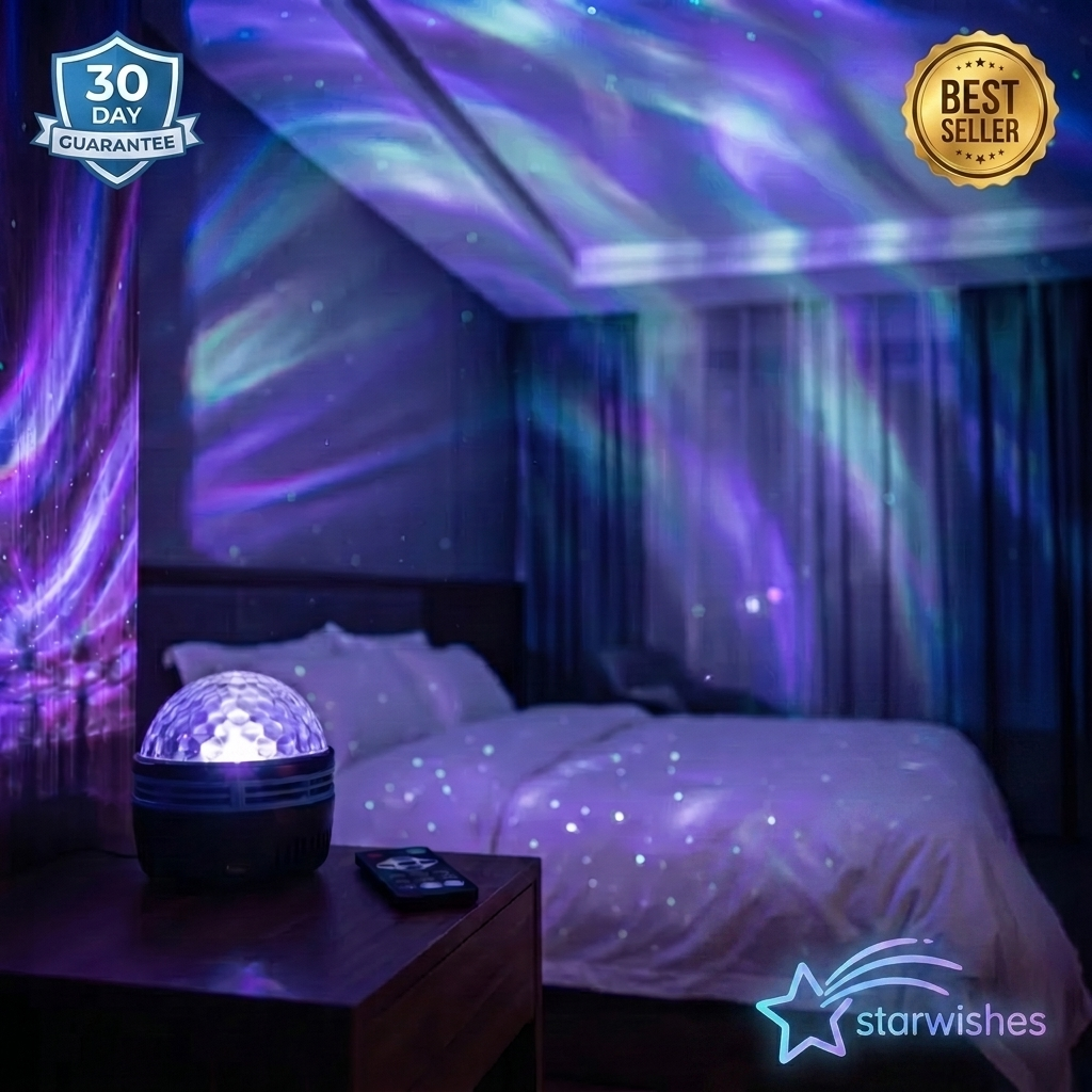 StarWishes™ Northern Lights Galaxy Projecter